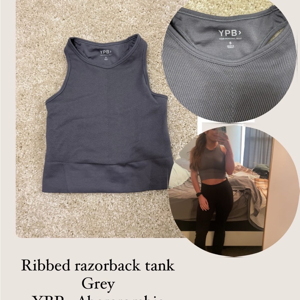 YPB - Abercrombie ribbed workout tank